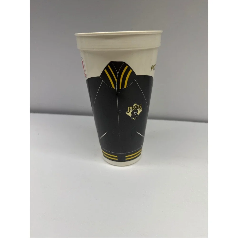 Vintage Pittsburgh Pirates ICEE Souvenir Cup MLB Baseball Dugout Jacket Graphic